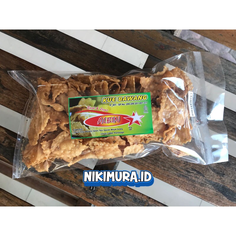 

Nikimura Snack : Kerupuk Pangsit Original / Kue Bawang