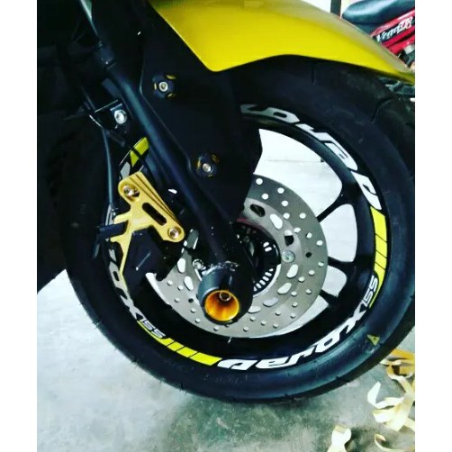 Stiker Motor Yamaha Aerox 155 Sticker Decal Striping Velg