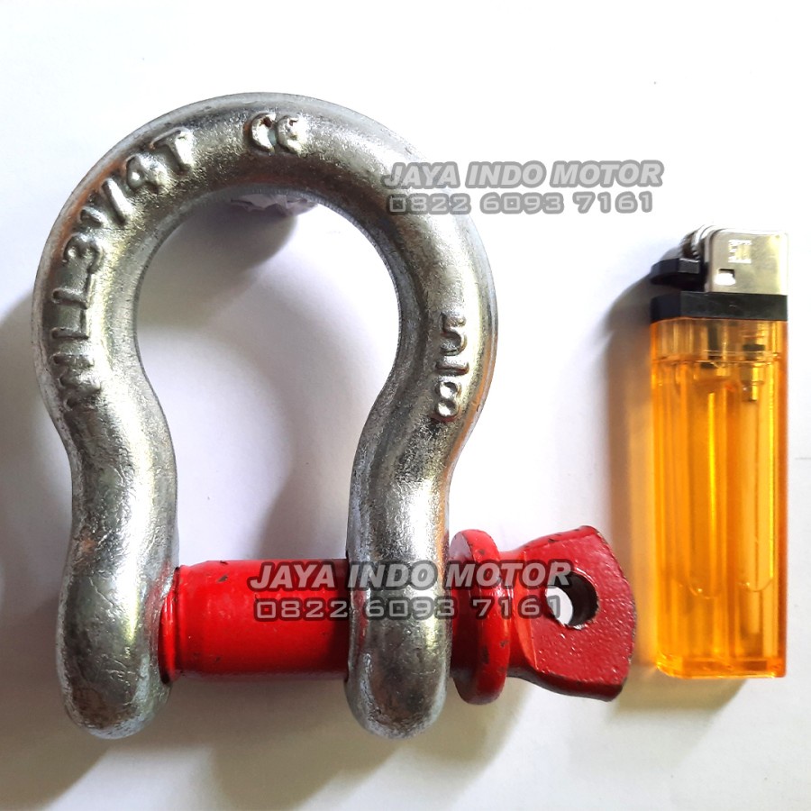 Shackle Omega / Segel Omega Tanduk depan variasi mobil 5/8&quot; 3 1/4 TON