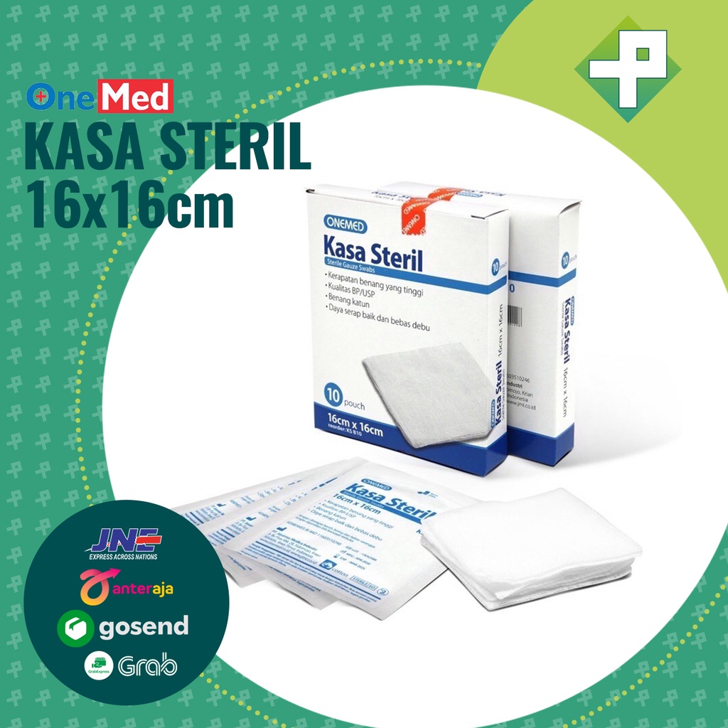 Kasa Steril OneMed 16x16cm isi 10'S