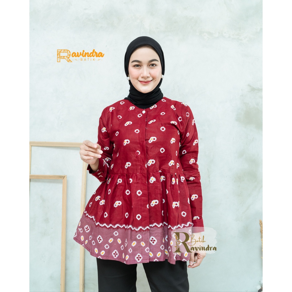 Blouse Jumputan