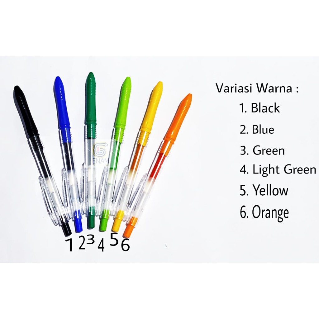 

Pulpen Gel Zebra Kokoro 0.5mm 1Pcs