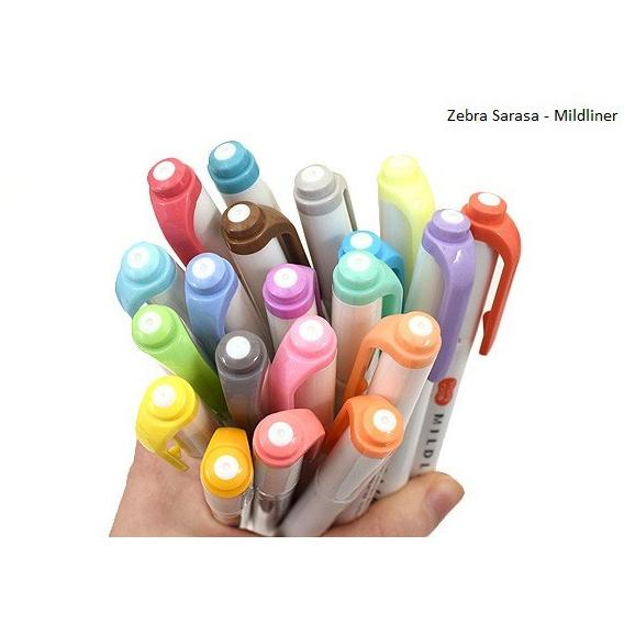 

((BISA COD)) Mildliner Zebra Bold Tip & Fine Tip | 4.0 mm & 1.0 ~ 1.4 mm
