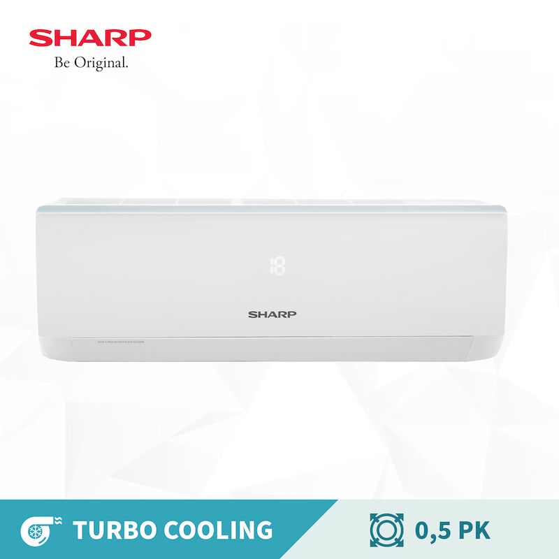 (KHUSUS BOGOR) AC SHARP 1/2 PK AH A5BEY
