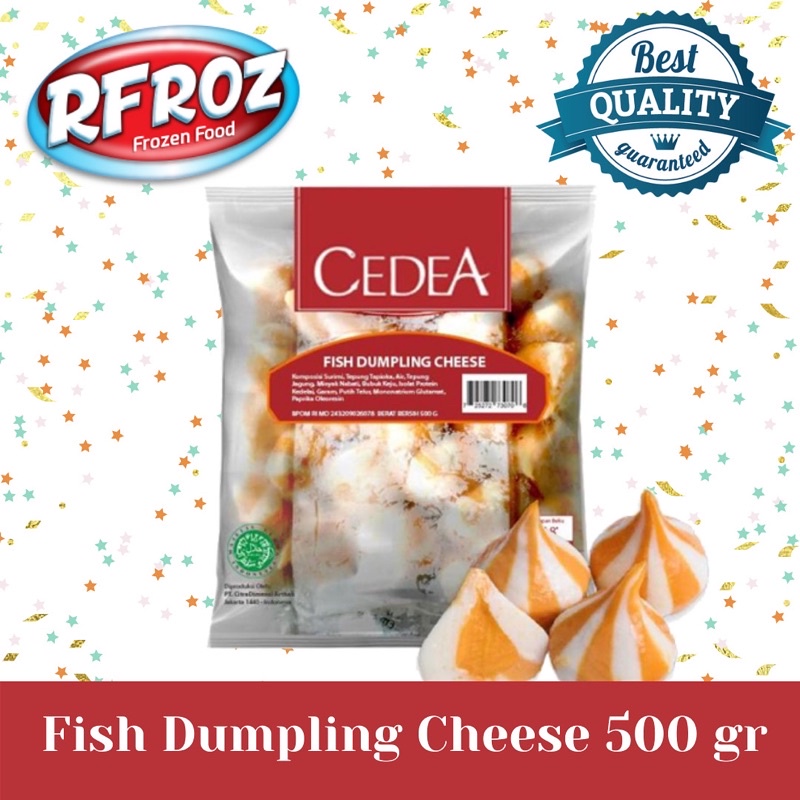 CEDEA Fish Dumpling Cheese 500 gram