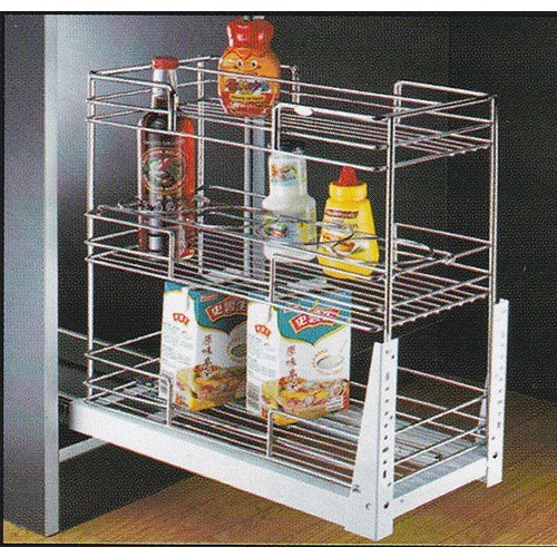 Rak Botol Dan Makanan Stainless Tarik Winston Ww023D - Kamusneptunus