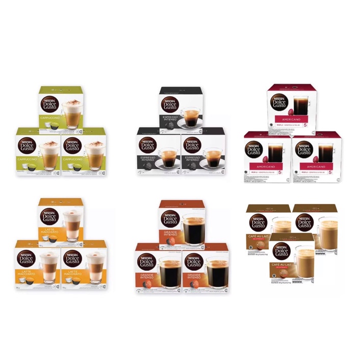 

PROMO Nescafe Dolce Gusto Capsule 3 Box Original