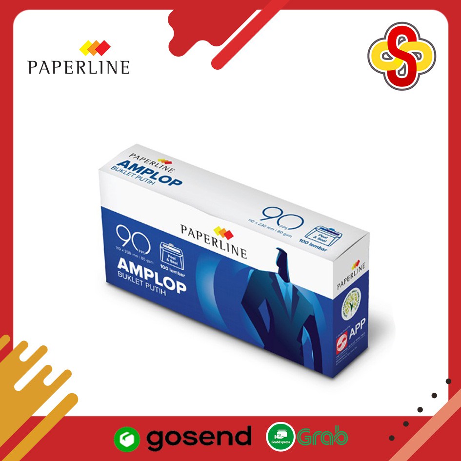 Amplop Buklet Putih Paperline 90 PPS