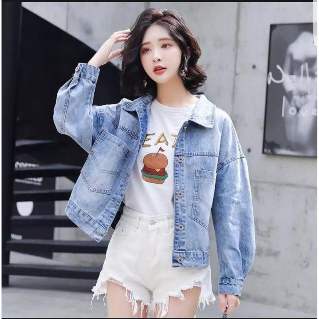 JAKET JEANS CROP GIRLS REPUBLIC-3