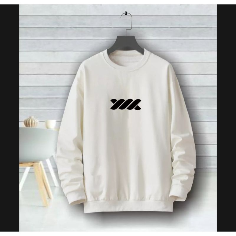 Sweater Crewneck Wadezig pria wanita