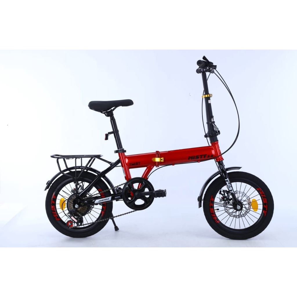 Sepeda Lipat Anak 16 inch Rem Cakram 7 Speed Misty-4
