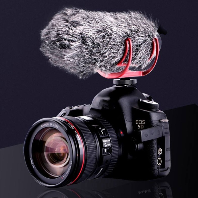 Windshield Pelindung Angin Untuk Mikrofon Kamera VideoMic Rode Go