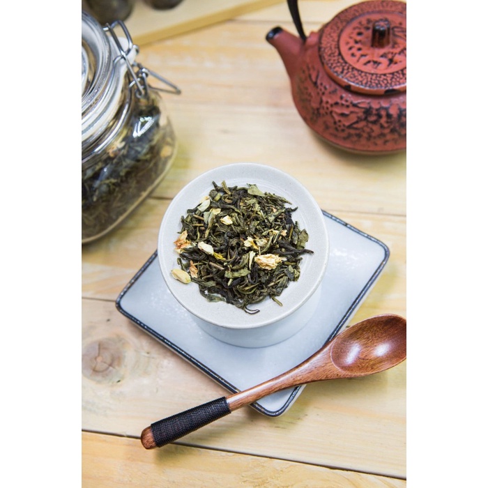 

B06 Chinese Jasmine Tea Utk Restoran | Teh Hijau + Melati Import 100 Gr Gg054S