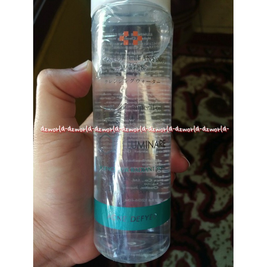 Illuminare Make Up Cleansing Water Acne Defyer 160ml Pembersih MakeUp berbahan dasar air