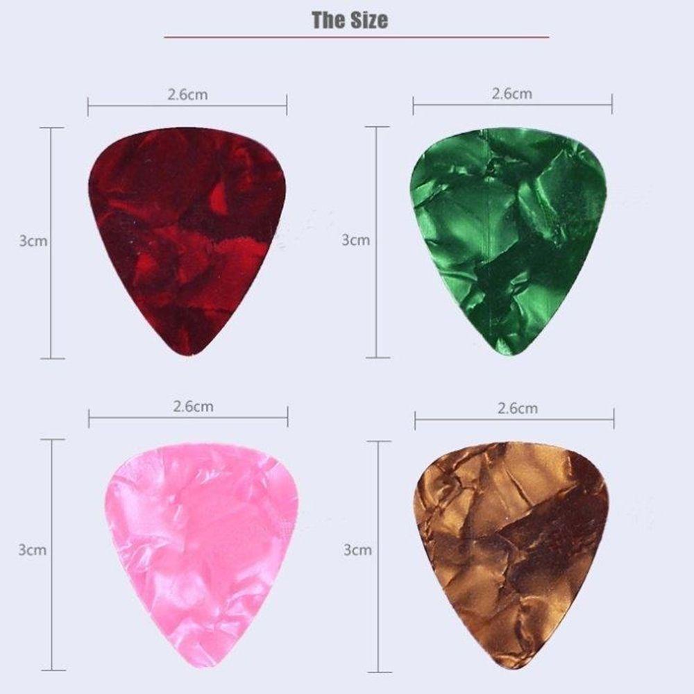 【 ELEGANT 】 Obral Pick Gitar Bermanfaat Best Plectrum Aneka No Box Mix Aneka Akustik Celluloid