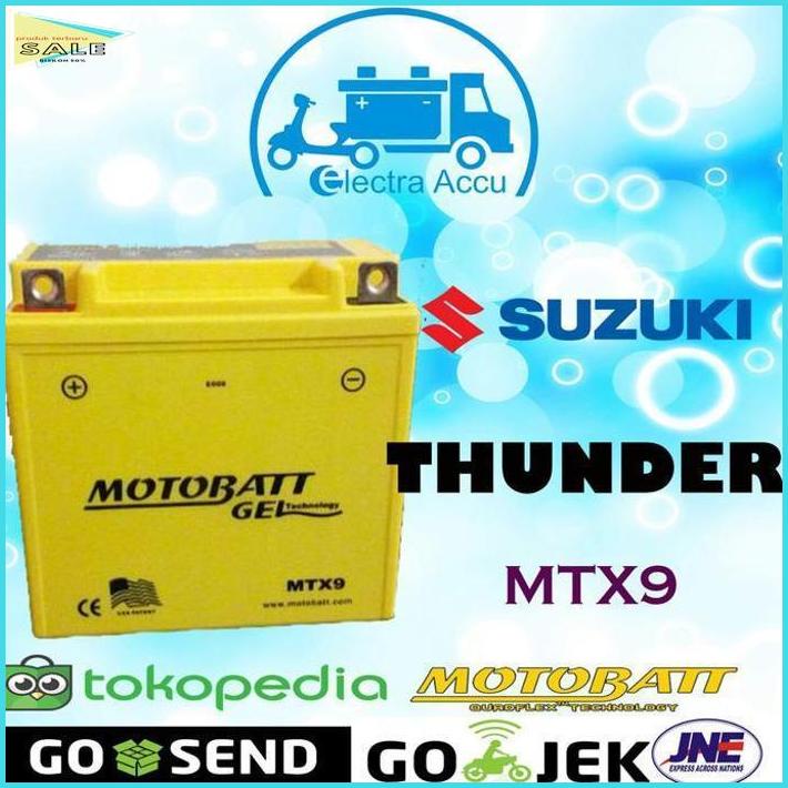 a Promo Aki motor Suzuki Thunder motobatt MTX9 _Terlaris