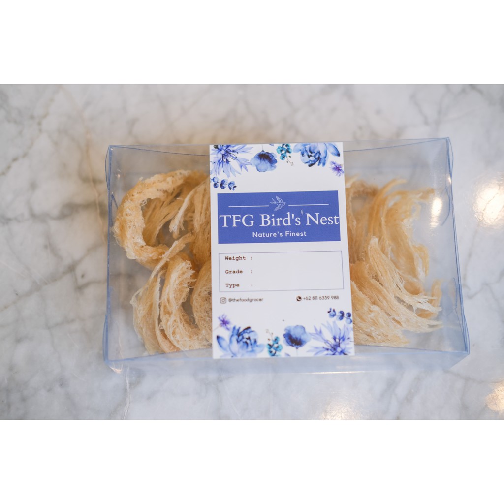 

Sarang Burung Walet Bersih - Patahan Besar 70 Gram