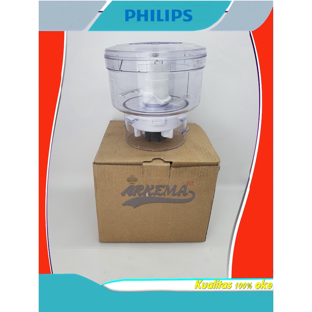 CHOPPER DAGING PHILIPS | GELAS BLENDER PENGGILING DAGING PHILIP HR 2115 HR 2116 HR 2061 HR 2071