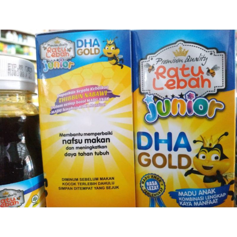 RATU LEBAH JUNIOR DHA GOLD 150g Madu Anak