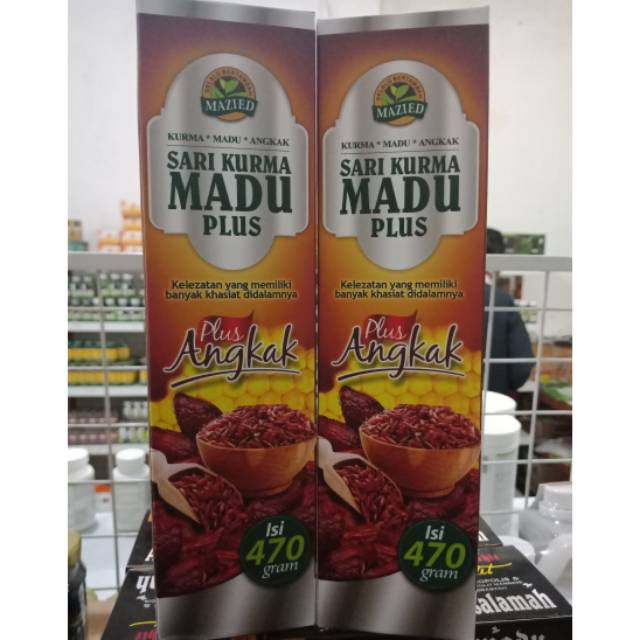 

Sari Kurma Madu Plus Angkak