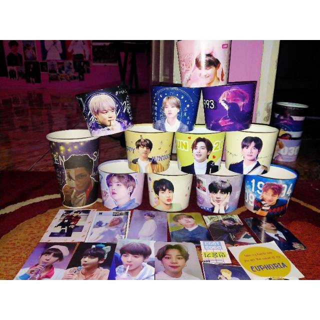 BTS Cupholder mix cup holder bts jungkook Jimin rm v jin txt Taehyun cupholder jungkook Official