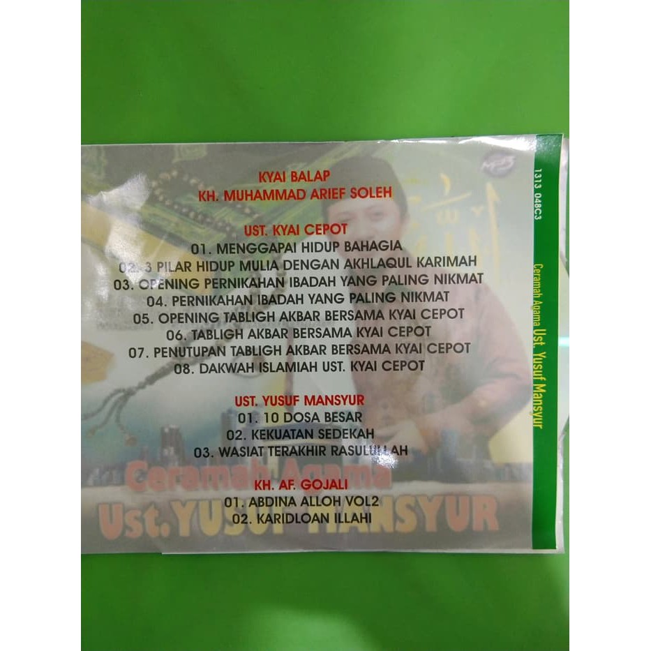 Big Promo Mp3 Kumpulan Ceramah Islam Ust Yusuf Mansur Dvd Aomg Shopee Indonesia