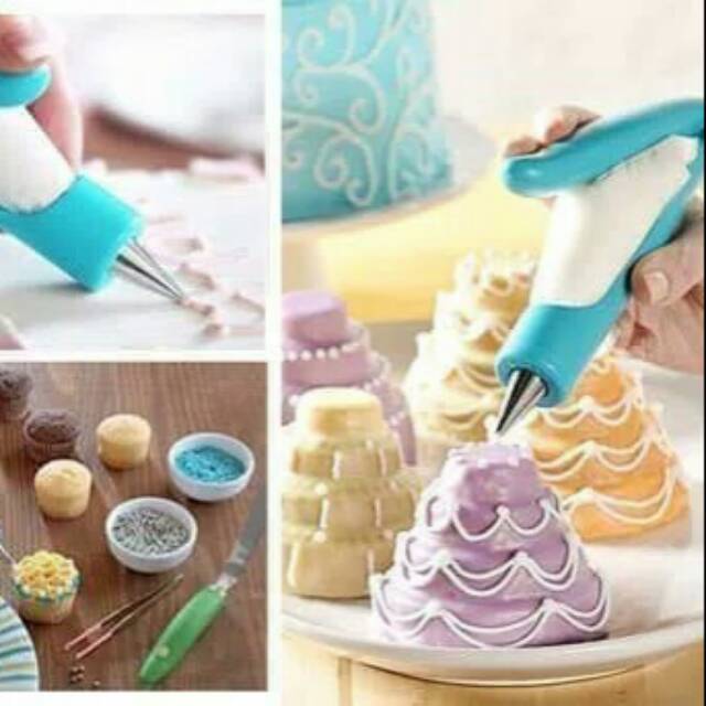 Alat penghias kue deco icing pen dekorasi kue