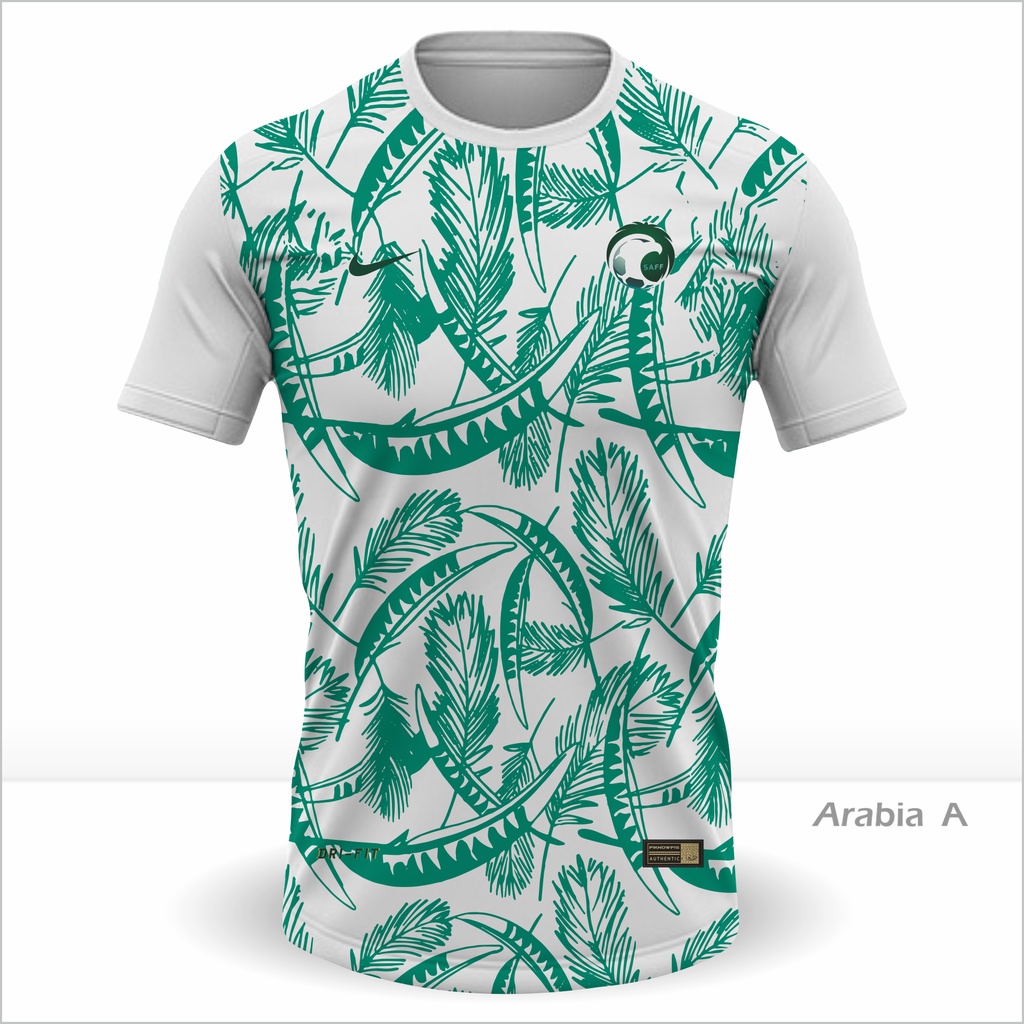 KAOS JERSEY ARAB SAUDI/ BAJU ARAB SAUDI