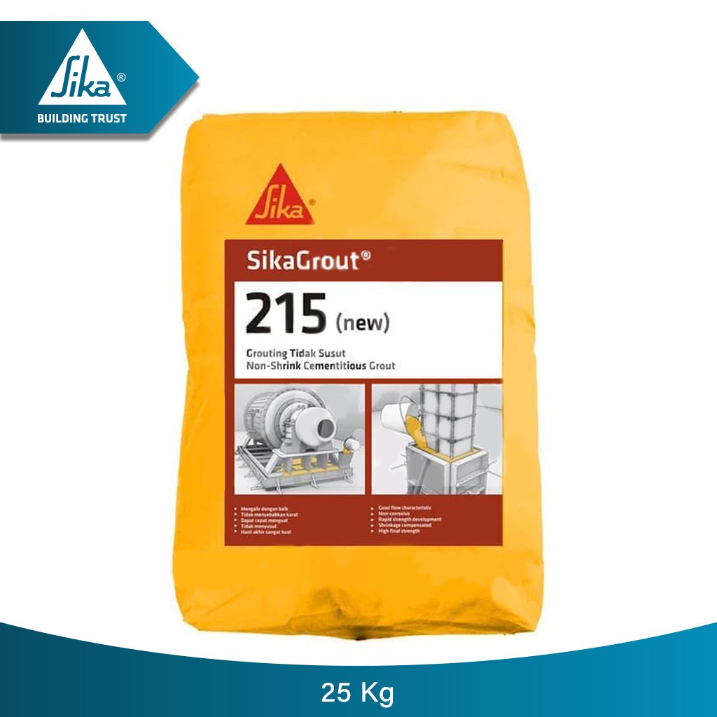 SEMEN GROUTING/SEMEN SIKAGROUT 215 NEW (25 KG)