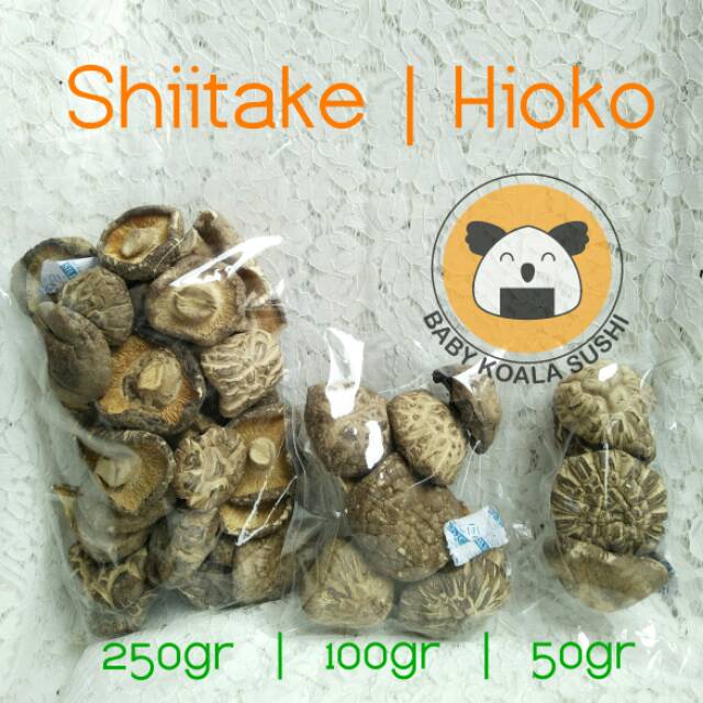 JAMUR SHITAKE KERING Hioko Mushroom  50 g │ XiangGu Import