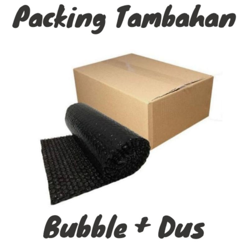 

[EXTRA SAFE] Tambahan Paking Bubble Untuk Keamanan Pengiriman Extra