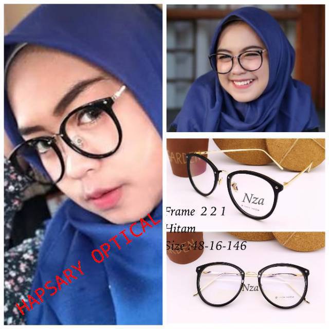 Frame Kacamata Wanita, Kaca mata Anti Radiasi, Kacamata Ne 2473, Kaca mata Minus, Kacamata Fashion