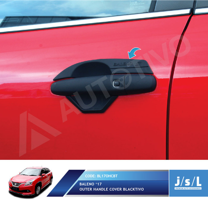 Outer Handle Suzuki Baleno Hatchback Mangkok Pintu Hitam Doff Elegant