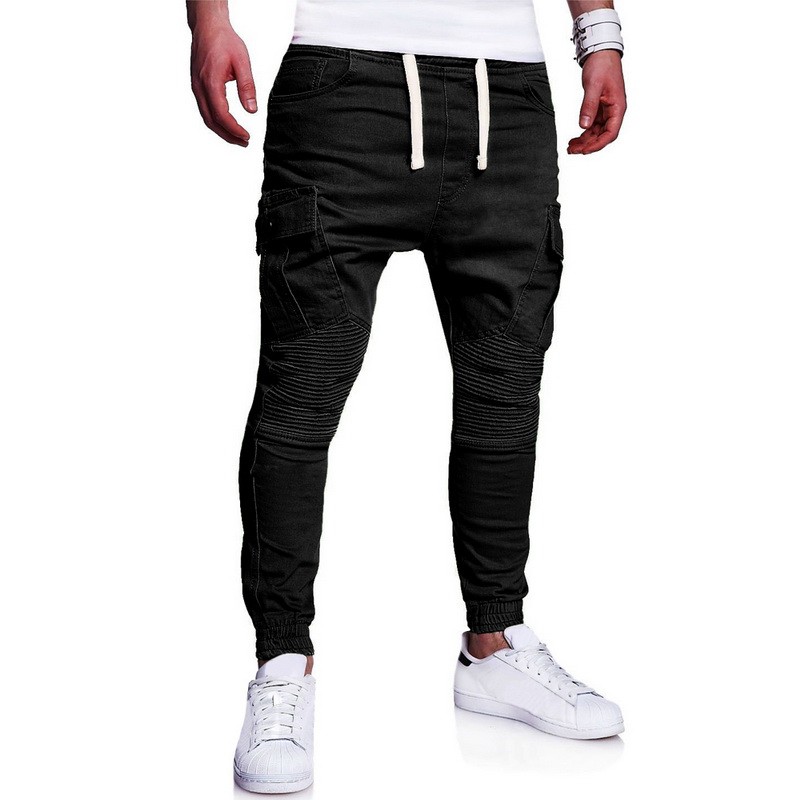 Celana Jogger Pria Shawn Variasi Kerut dan Pocket - JC Collection