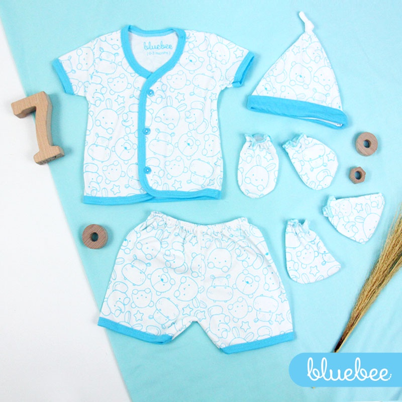 Blue Bee Pakaian Bayi Lengan Pendek / Setelan Anak / Baju Bayi/ Motif 22003