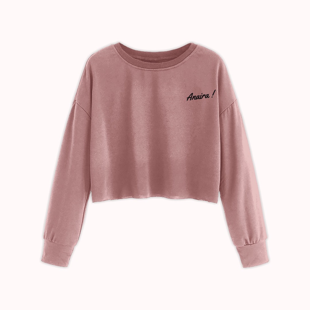 SWEATER ANAIRA CROP WANITA ANAIRAOFFICIAL