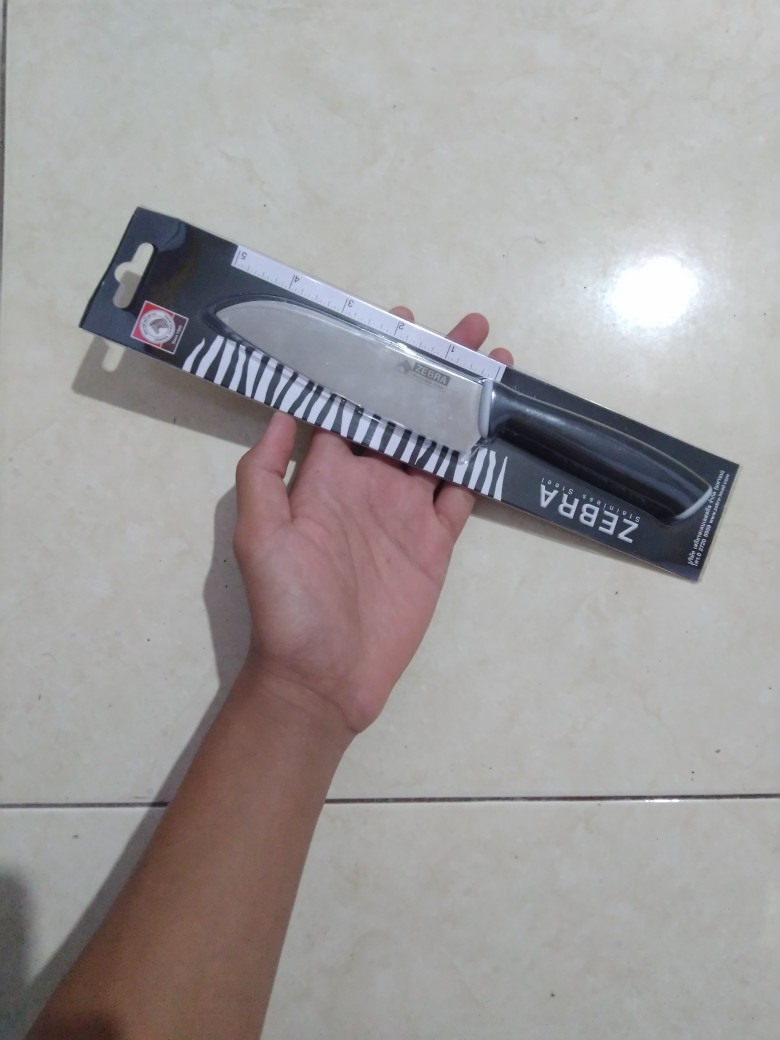 Pisau Dapur Zebra Chef Smart Series 5 Santoku 100244 (00230.00147)