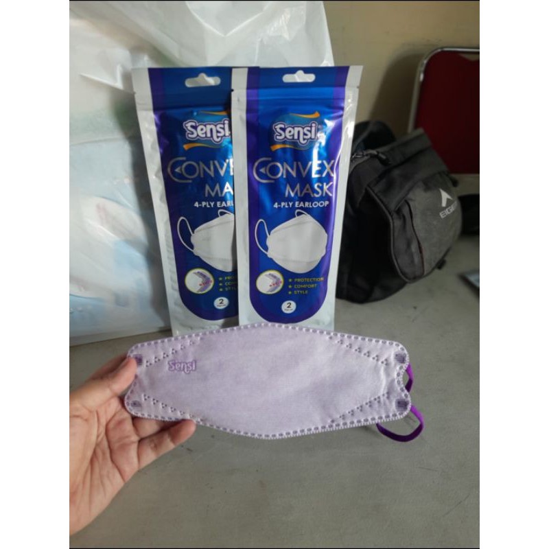 SENSI MASKER CONVEX SACHET ISI 2PCS