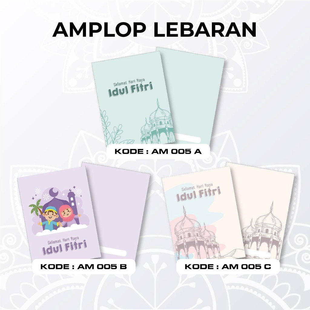 

Artomaringi Amplop Idul Fitri AM005