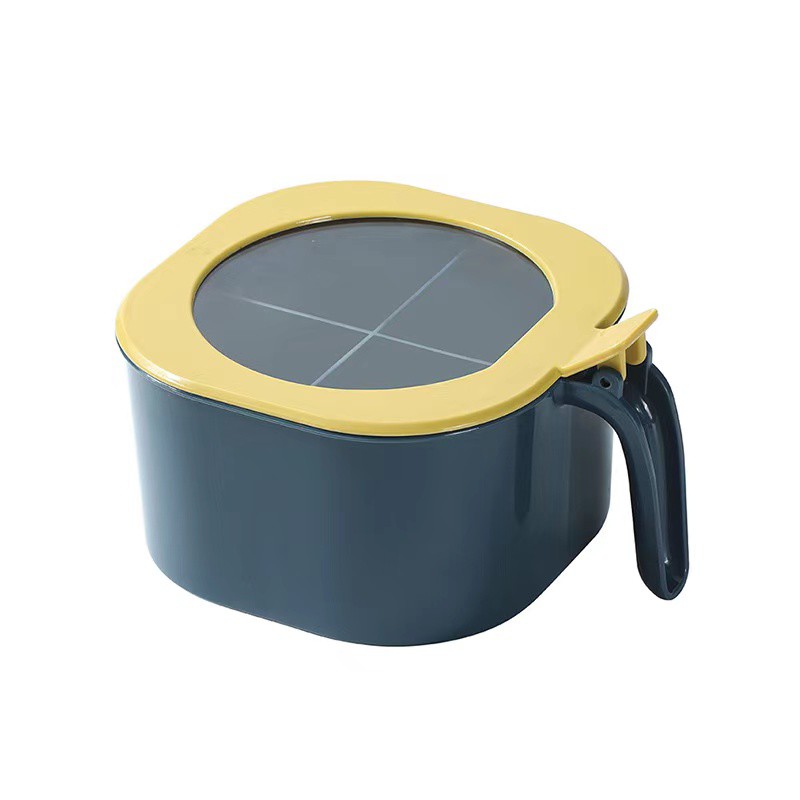 Tempat bumbu dapur 4 sekat / kotak bumbu / tempat bumbu dapur set free sendok 10054 2408