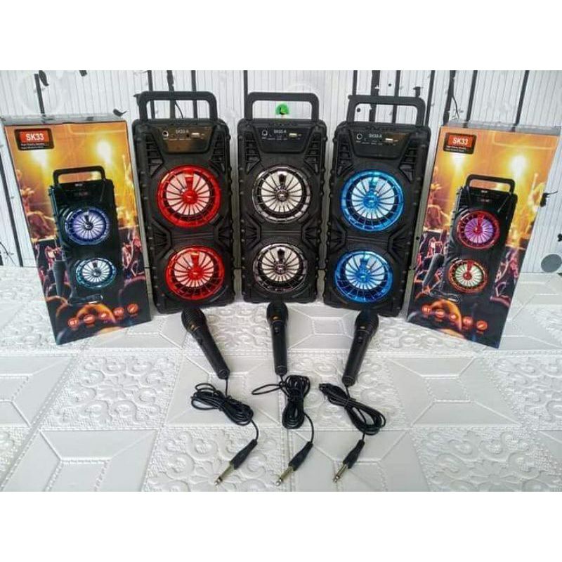 SPEAKER BLUETOOTH SK33 + mic high quality