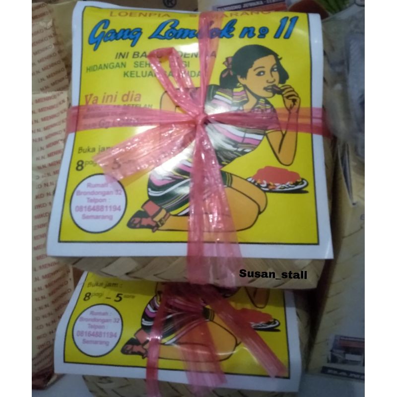 [Oleh-oleh Semarang] Lunpia / Lumpia Gang Lombok Khas Semarang