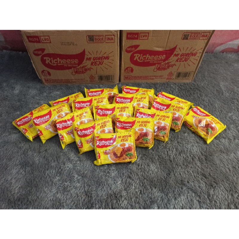 

Mie Goreng Keju Richeese Nabati