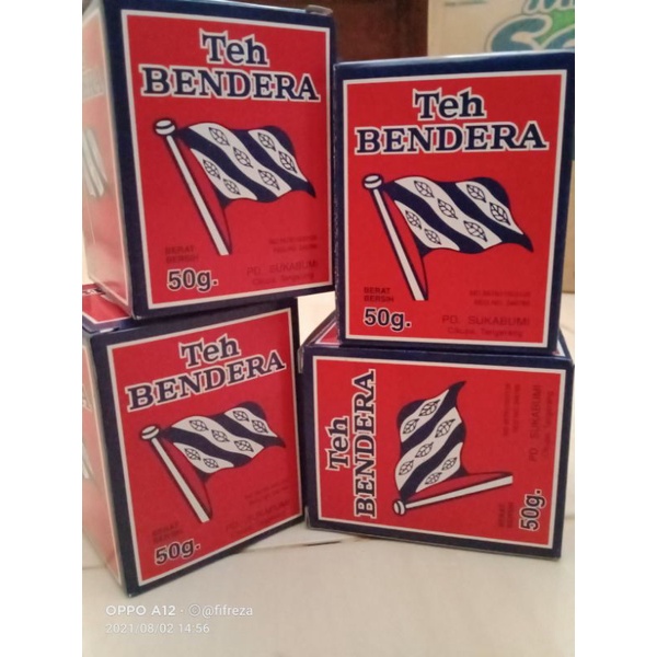 

TEH BUBUK CAP BENDERA 50gram