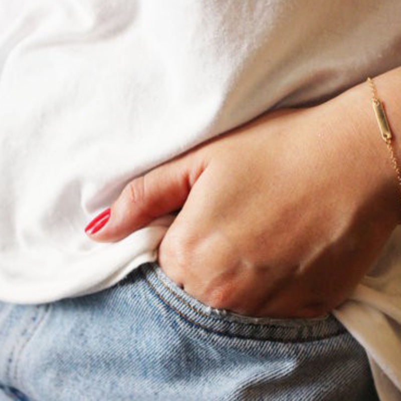 Gelang Bahan Alloy Warna Silver Untuk Wanita