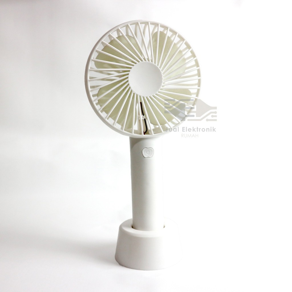 Handy Mini Fan WARNA POLOS Kipas Portable Mini Kipas Tangan Recharger Termurah