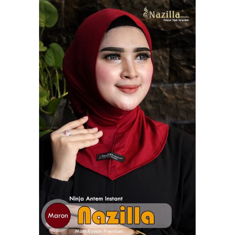 Dalaman Hijab Ciput Ninja Instan / Iner Jilbab Rayon Pinguin Penutup Leher