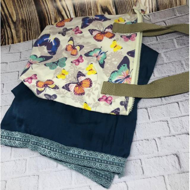 Mukena / mukenah jumbo satin seta silk - Tosca Tua