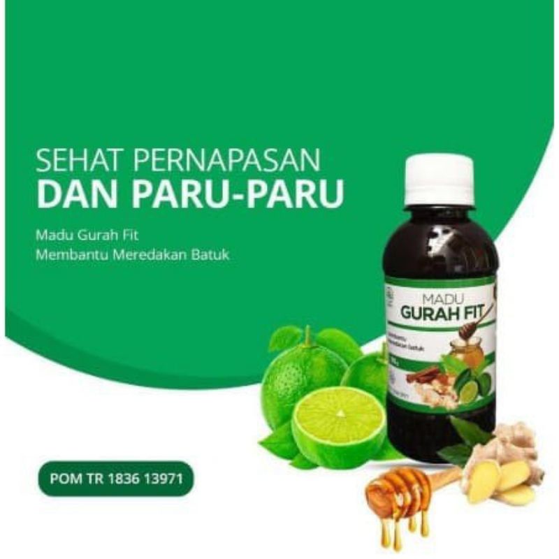

Madu Gurah Fit - Gurahvit - Herbal Alami Atasi Asma Sesak Nafas Batuk Paru paru