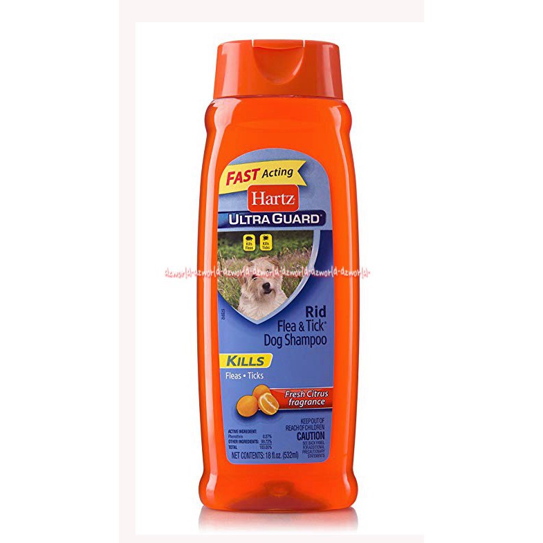 Hartz Ultra Guard Fresh Citrus 532ml Sampo Anjing